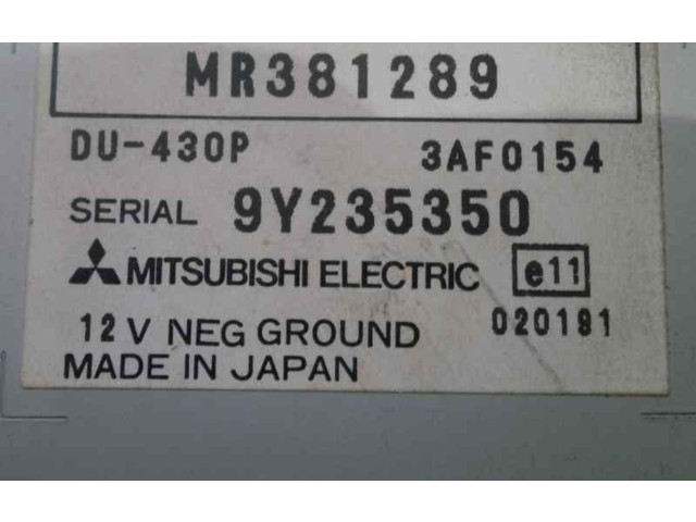 Дисплей MR381289, 9Y235350 Mitsubishi Space Wagon