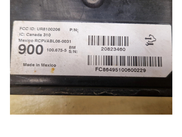 Датчик слепых зон 20823460 Cadillac Escalade