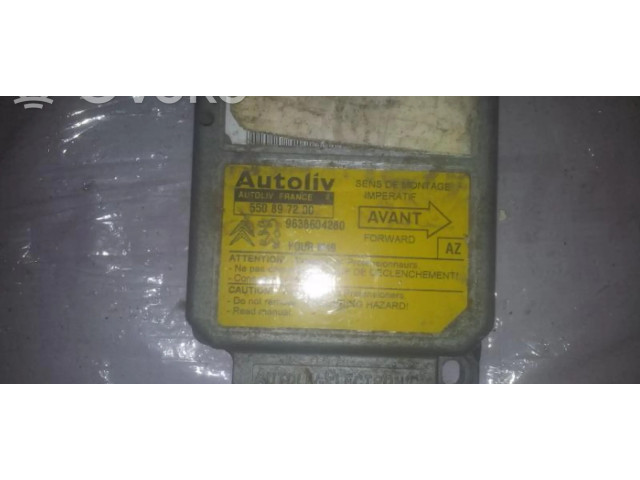 Блок подушек безопасности 9638604280, 550897200 Citroen Berlingo