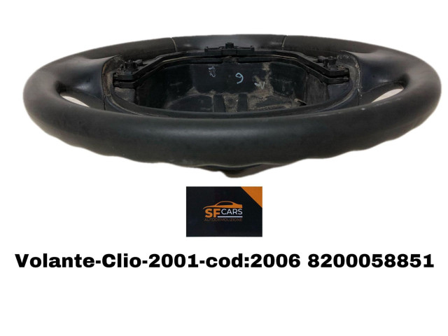 Volant Renault Clio II 2004 8200058851, 8200058851  