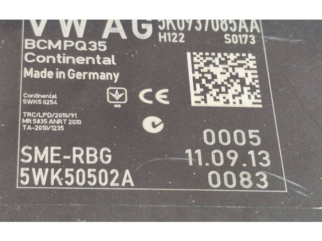 Блок комфорта 5K0937085AA, 5WK5025 Volkswagen Caddy