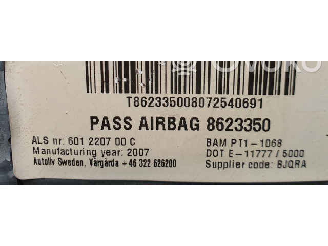 Подушка безопасности пассажира 8623350   Volvo V50