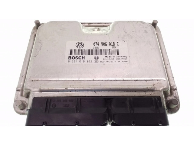 Řídící jednotka 074906018C, 0281010082 Volkswagen Transporter - Caravelle T4 2001