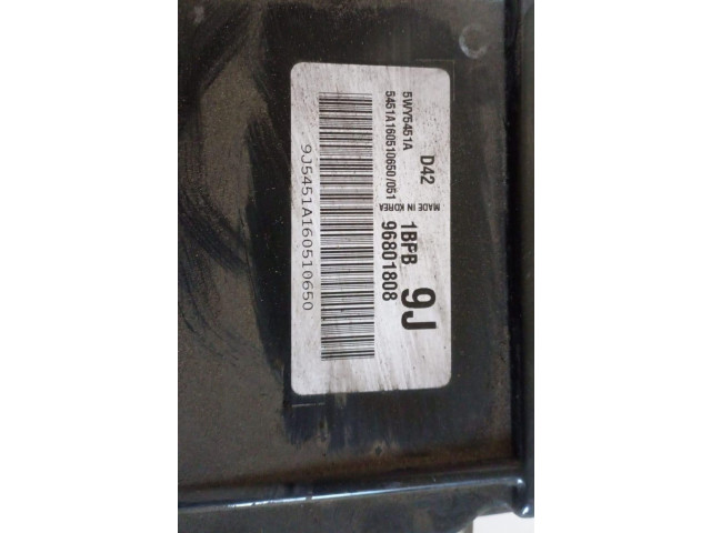 Блок управления двигателя 96801808, 96801808   Chevrolet Matiz