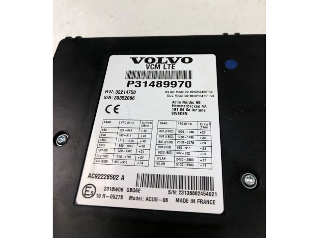 Блок управления 31489970, NO3094 Volvo XC90