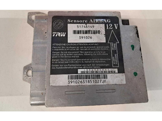 Блок подушек безопасности 51746149   Fiat Croma