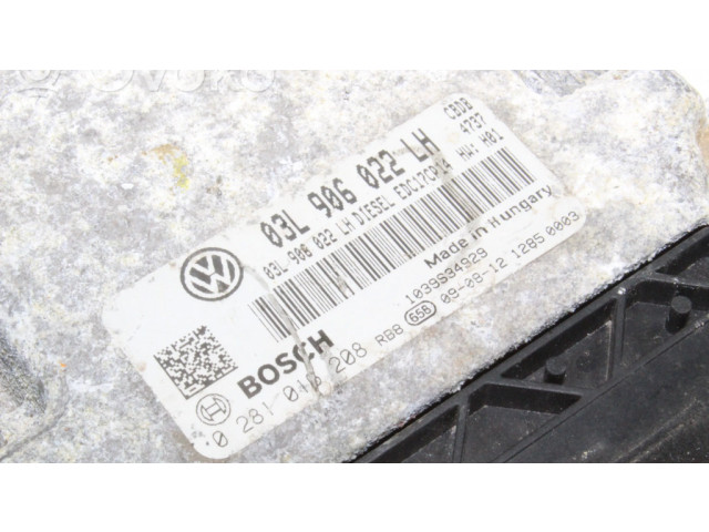 Блок управления двигателя 03L906022LH Skoda Yeti (5L)
