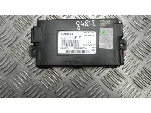 Блок управления 68193398AC, G4812 Maserati Ghibli
