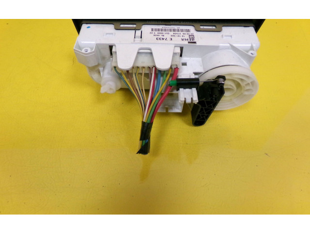 Блок управления климат-контролем 13191583 Opel Meriva A