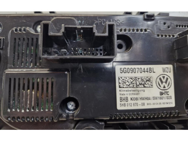 Блок управления климат-контролем 5G0907044BL Volkswagen Golf VII