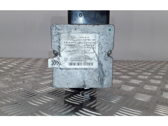 Блок АБС 54084819A, 51758178   Lancia  Ypsilon  