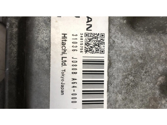Блок управления коробкой передач 31036JD80B, A64U717Z03   Nissan X-Trail T31