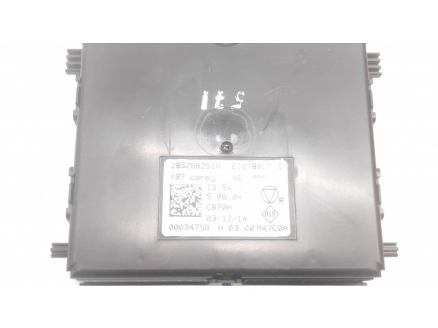 Řídící jednotka 285258251R, 0281030899 Renault Captur 2015