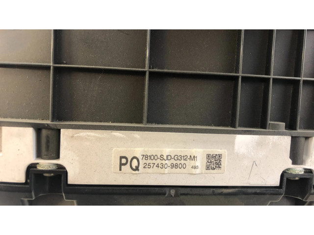 Панель приборов 78100-SJD-G312M1, 257430-9800 Honda FR-V
