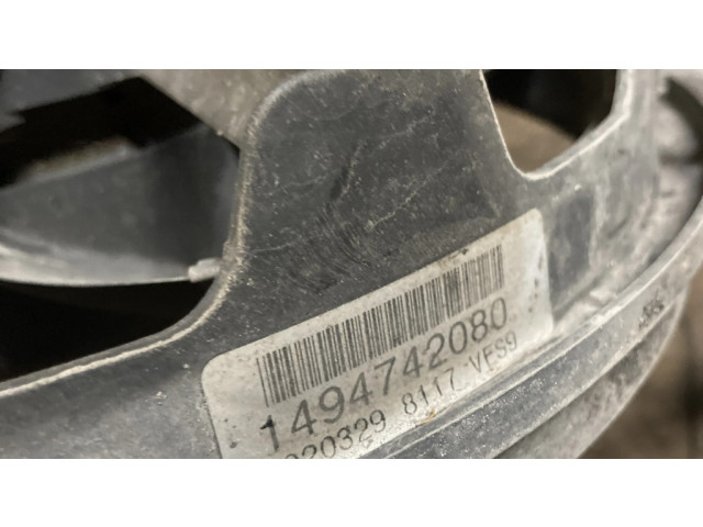 Вентилятор радиатора 1494742080, 5020329 Citroen C8 2.2