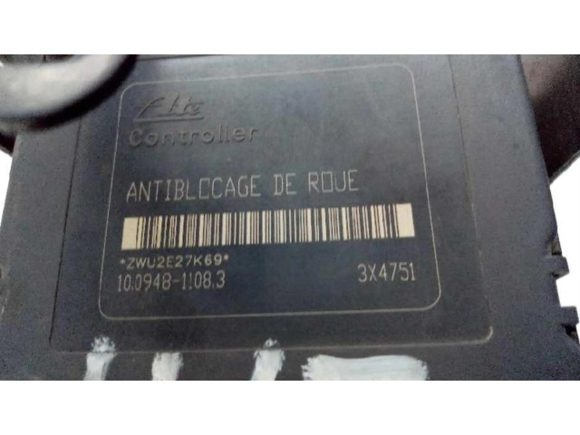 Jednotka ABS 9632539480 Peugeot 206+