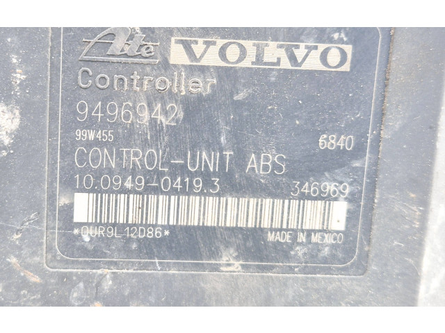 Блок АБС 9496942, 9496941   Volvo  V70  2005 - 2008 года