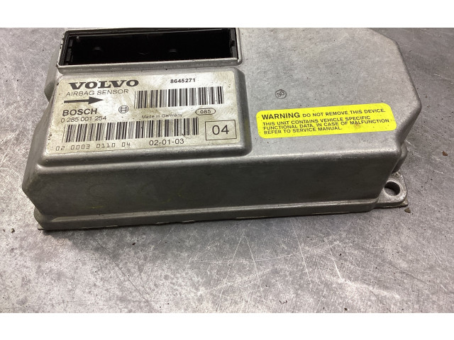 Блок подушек безопасности 0285001254, 8645271 Volvo S60