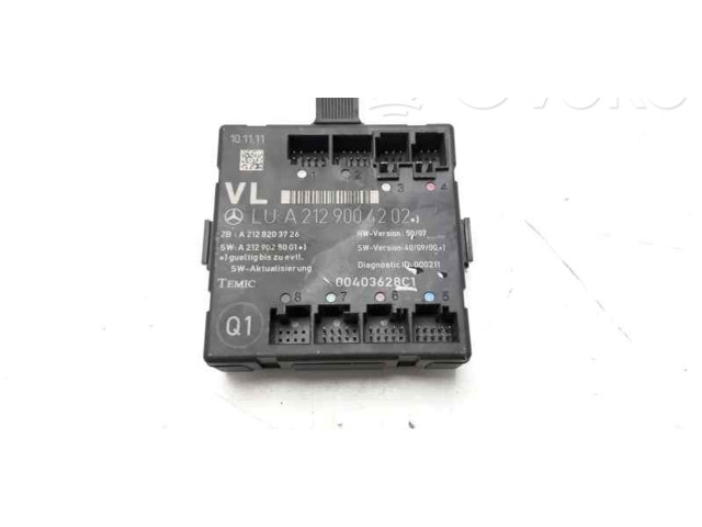 Блок комфорта A2129004202   Mercedes-Benz E A207   