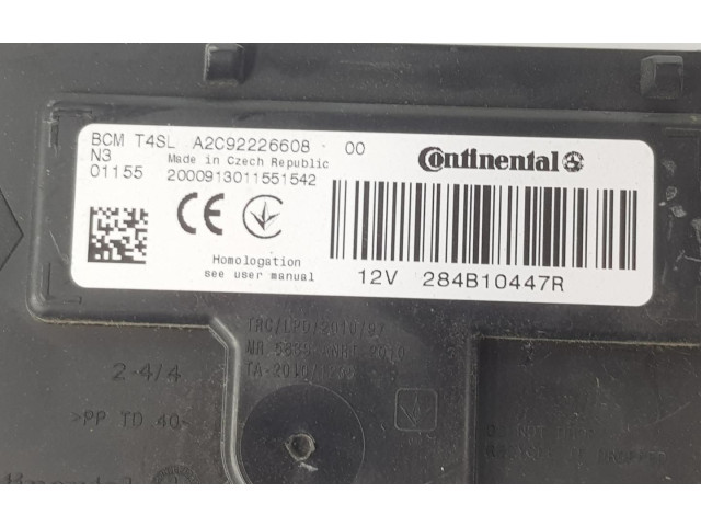 Блок управления 284B10447R, A2C92226608 Dacia Dokker