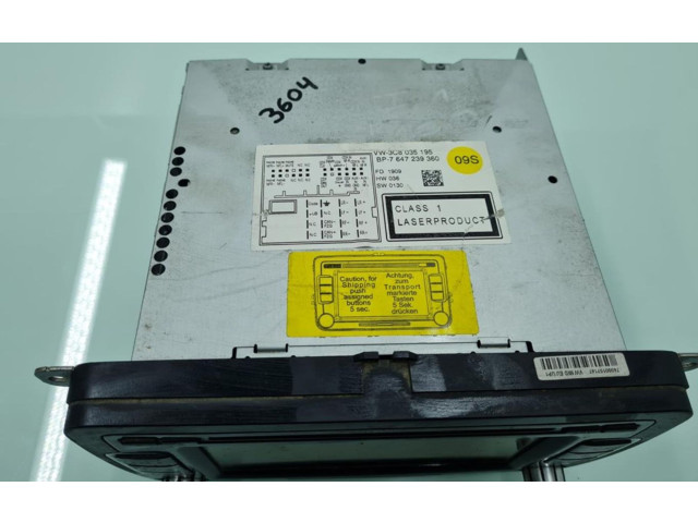 Дисплей    3C8035195, 3C8035195   Volkswagen Golf VI