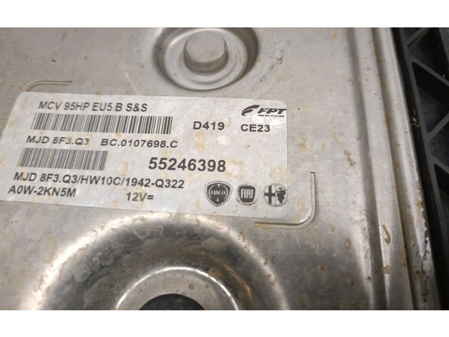 Блок управления двигателя 55246398, MAGNETIMARELLI   Fiat Qubo
