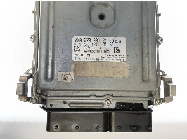 Řídící jednotka A2709002100, A2709011700 Mercedes-Benz CLA C117 X117 W117 2016