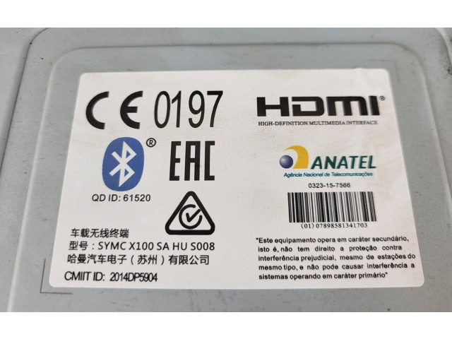 Радио/ проигрыватель CD/DVD / навигация 89150-35000 SsangYong Tivoli