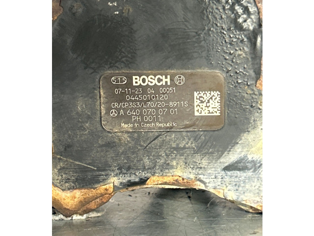 Vstřikovací čerpadlo A6400700701, 0445010120 Mercedes-Benz B W245