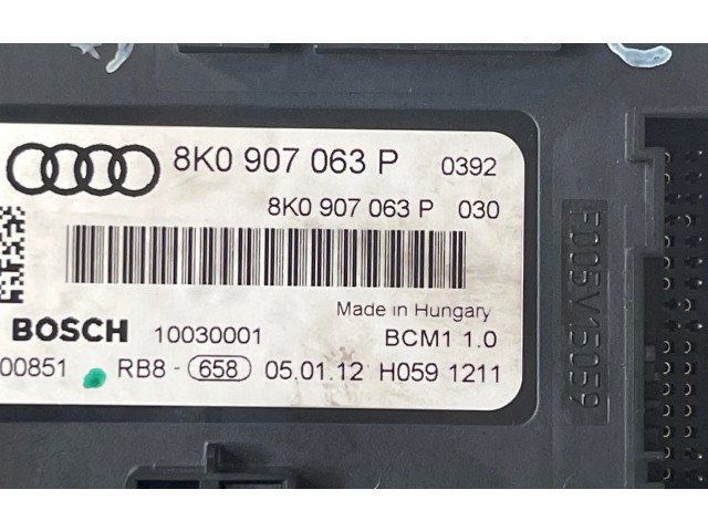 Блок комфорта 8K0907063P, 10030001 Audi Q5 SQ5