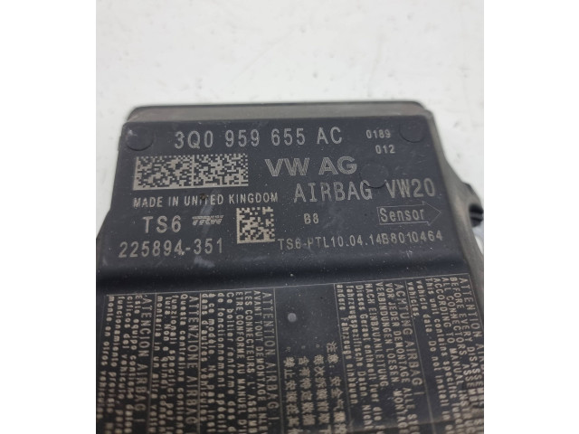 Блок подушек безопасности 3Q0959655AC Skoda Octavia Mk3 (5E)