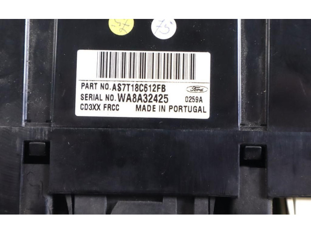 Блок управления климат-контролем AS7T-18C612-FB Ford S-MAX