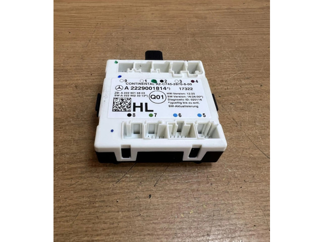 Блок управления A2229001814, F3423   Mercedes-Benz GLC X253 C253