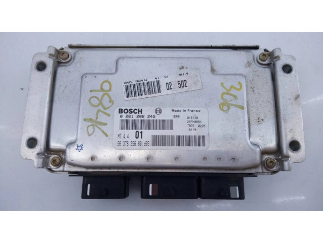 Блок управления двигателя 9637839680, 0261206245   Peugeot 306