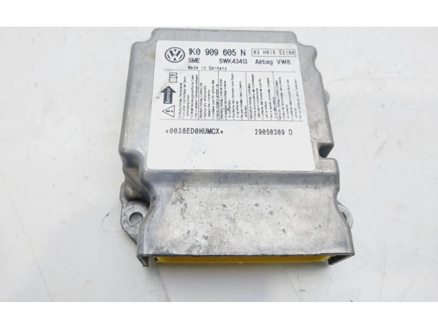 Блок подушек безопасности 1K0909605N Volkswagen Jetta V