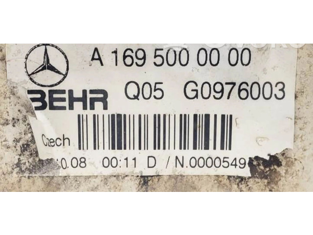 Интеркулер A1695000000 Mercedes-Benz A W169