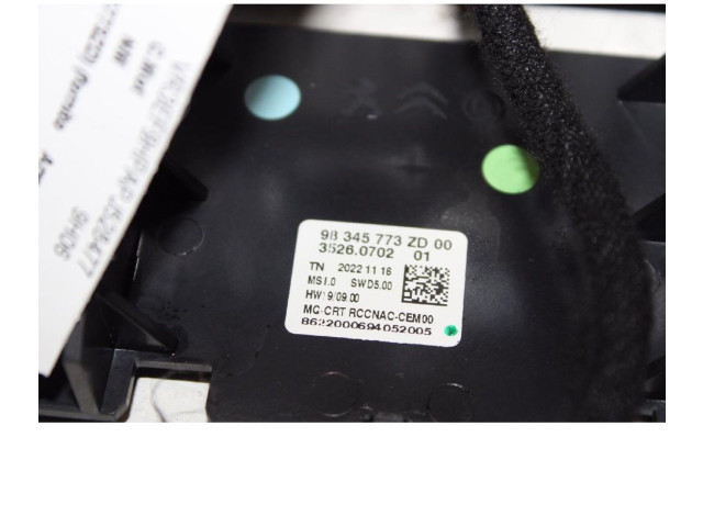 Дисплей    98345773ZD   Peugeot Partner III