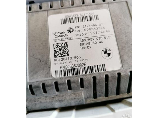 Přístrojová deska Mini Cooper Countryman R60 2011 62116977080, 217149401