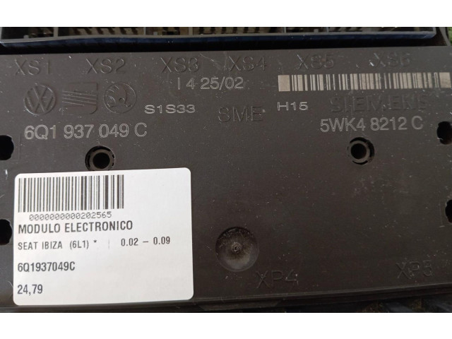 Блок управления двигателя 6Q1937049C   Seat Ibiza III (6L)