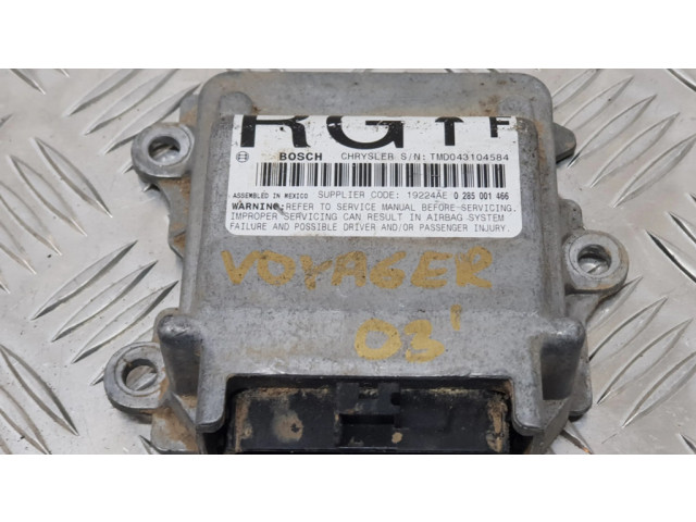 Блок подушек безопасности 04748604AA, 0285001466   Chrysler Voyager