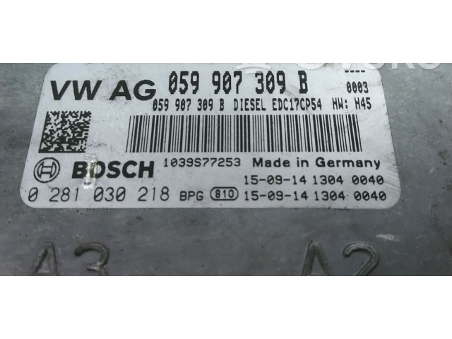 Zpětné zrcátko Audi Q7 4M 2016 059907309B, 0281030218