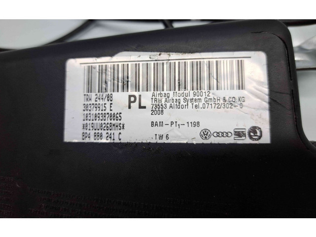 Подушка безопасности в сиденье 8P4880241C   Audi A3 S3 A3 Sportback 8P