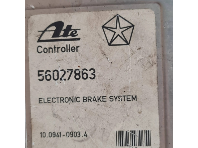 Блок управления АБС 56027863, 3X2505   Jeep Grand Cherokee