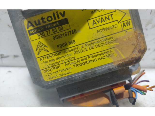 Блок подушек безопасности 9632167780, 550776300 Citroen Xsara