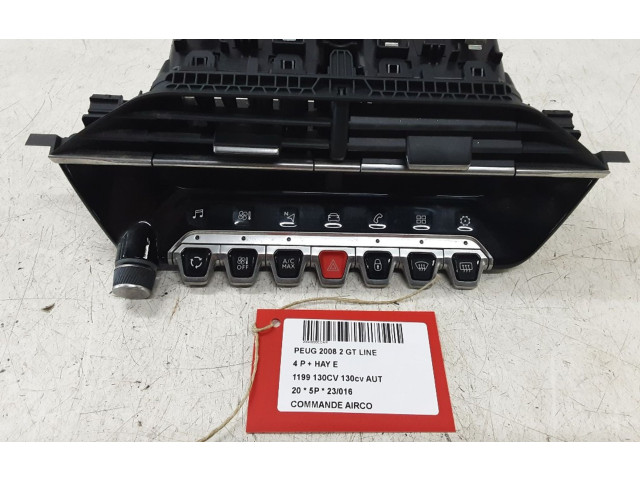 Блок управления климат-контролем 9823457080, 9823457080   Peugeot 2008 II