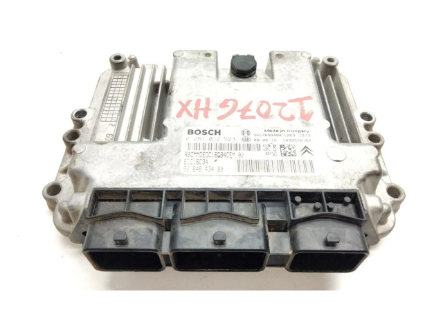 Řídící jednotka 9664843480, 0281012523 Citroen C3 Pluriel 2008