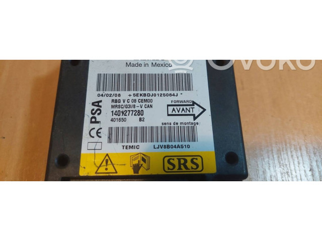 Блок управления надувных подушек 1401277280, 5EKBDJ0125064J   Citroen C8