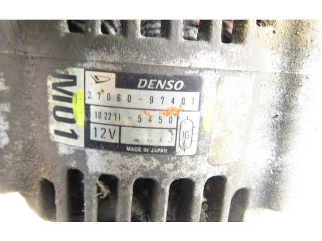 Генератор 1022115450, 2706097401 Daihatsu YRV