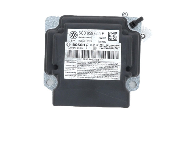 Блок подушек безопасности 6C0959655K743, T0-8502F   Skoda 