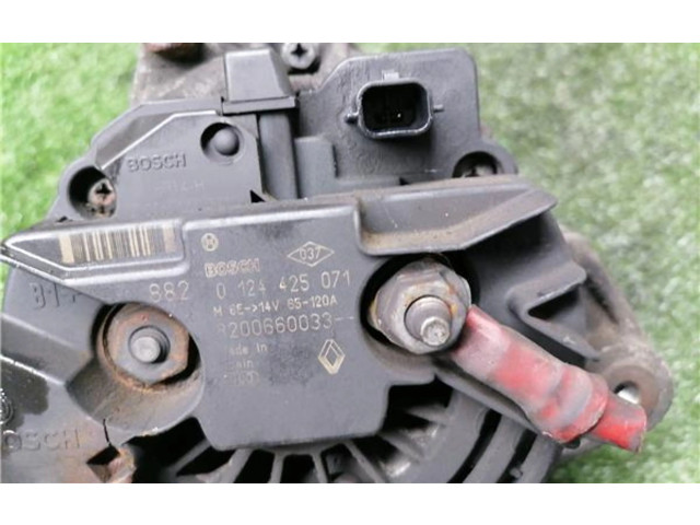 Генератор 8200660033, 0124425071   Renault Clio III